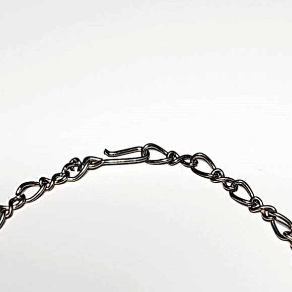 Vintage clear rhinestone waterfall necklace - Picture 4 of 7